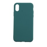 Husa protectie flippy compatibila cu apple iphone x/xs matte tpu verde