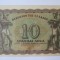 Grecia 10 Drahme 1944 UNC(necirculata),bancnota din imagini