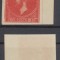 ROMANIA 1872-1876 Emisunea Paris-Bucuresti eseu sau reprint 10 bani rosu
