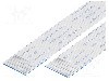 Banda FFC, 10 pini, lungime 76mm, seria FFC10-TIN, GCT - 10-10-A-0076-C-4-08-4-T