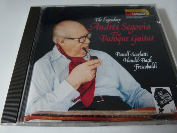 The baroque quitar - Andres Segovia, cd