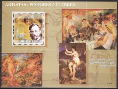 Guineea - Bissau 2009 - Mari pictori - Renoir, Colita, MNH