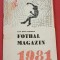 Agenda -program fotbal-CSM Sfantu-Gheorghe anul 1981