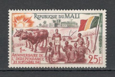 Mali.1961 1 an Independenta DM.8 foto