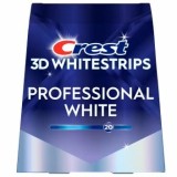 Plic, Benzi Albirea Dintilor, Crest, 3D White, Professional White, Nivel Albire 18, 1 Zi