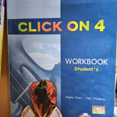 Click On 4 Workbook: Student's Virginia Evans, Neil O'Sullivan