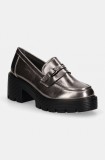 Answear Lab pumps culoarea argintiu, cu toc drept