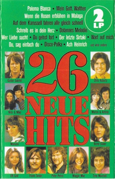 Casetă audio 26 Neue Hits, originală
