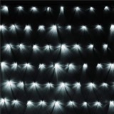 (DL) Ghirlanda luminoasa tip perdea 160 LED-uri, 2x2.6m, pentru interior/exterior, iluminare alb Household NewTrend