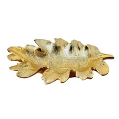 Platou Frunza, Auriu, 27 cm, DVTR0013