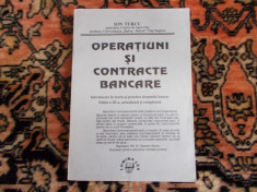 Operatiuni si contracte bancare - ion Turcu foto