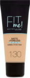 Maybelline New York Fit Me Matte &amp; Poreless fond de ten 130 Buff Beige, 30 ml