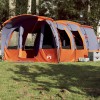 VidaXL Cort de familie tunel pentru 8 persoane, gri, impermeabil 94751