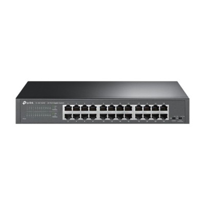 Switch 24 porturi RJ45 Gigabit, Unmanaged, 1U - TP-Link TL-SG1024D SafetyGuard Surveillance foto
