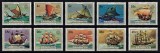 Timbre Penrhyn 1984 - Nave cu P&acirc;nze, Serie Completa MNH, Straine, Colectie