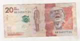 bnk bn Columbia 20000 pesos 2016 circulata