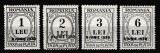 ROMANIA 1930 TAXA DE PLATA SUPRATIPAR 8 IUNIE 1930 SERIE STARE MNH