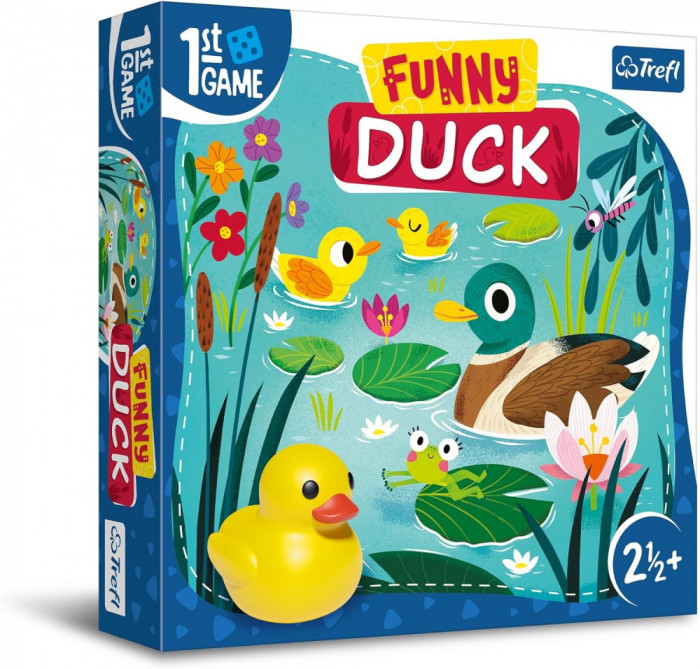 Funny Duck - joc de societate cooperativ pentru toddleri