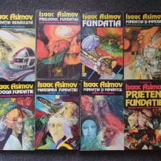 SERIA FUNDATIA + PRIETENII FUNDATIEI - Isaac Asimov (8 volume)