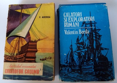 Carti maritime - Calatori si exploratori romani / Cristofor Columb - pachet foto