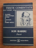Ion Barbu - Poezii