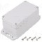Carcasa policarbonat, 65mmx115mmx55mm, IP67, GAINTA - G205MF-IP67