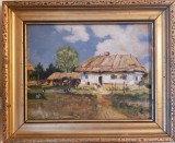 CASA LA TARA-SARCHIS SETO PICTOR ARMEAN-1912-1980 BACAU-ULEI PE CARTON-33X26 CM