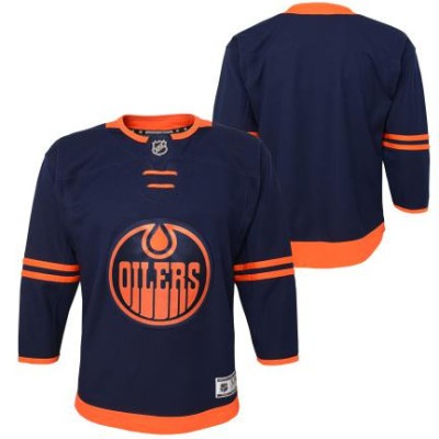 Edmonton Oilers tricou de hochei pentru copii Replica Alternate - L/XL foto