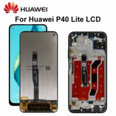 Display cu touchscreen Huawei P40 Lite Negru Original foto