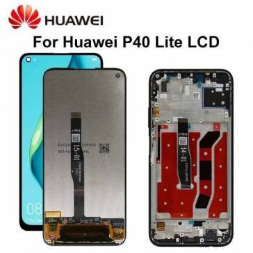 Display cu touchscreen Huawei P40 Lite Negru