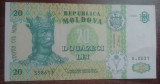 M1 - Bancnota foarte veche - Moldova - 20 leI - 1999