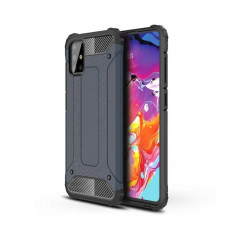 Husa Antisoc Forcell Armour pentru Samsung Galaxy A71, Navy foto