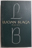 Poezii Lucian Blaga - Carte beletristica, volum de poezie - Coperta uzata