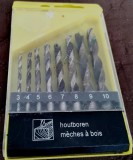 Set burghie lemn 3-10 (8 bucăți)