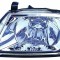 Far Mitsubishi L200 II 04.1998-10.2005 DEPO partea Dreapta, tip bec H4 , reglare manuala