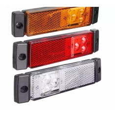 Lampa laterala 12v-24V , 3 led , lumina galbena