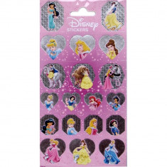 Stickere decorative pentru copii - Printese Disney, Radar 0880, Set 19 piese foto