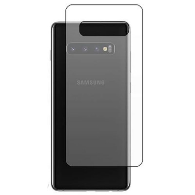 Folie Plastic Telefon Samsung Galaxy S10+ g975 TPU Silicon Fullcover Spate foto