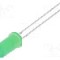 Dioda LED 5mm, galben-verde, plat, 1.8...2.6V, OPTOSUPPLY - OSGGH25TK4A