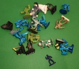 20 figurine 1/72 soldat pilot pinguin inelului ring monstri Batlleground T4 L75