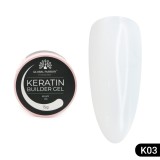 Gel pentru modelarea unghiilor 15 g, Keratin Builder Gel, K3
