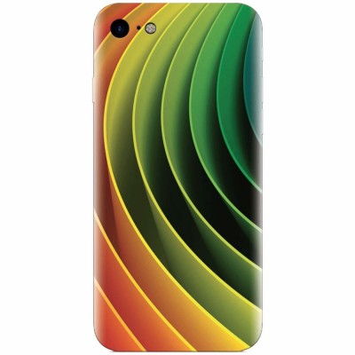 Husa silicon pentru Apple Iphone 6 / 6S, 3D Multicolor Abstract Lines foto