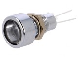 Lampă LED plată albă pentru PCB IP67 &Oslash;8,2mm