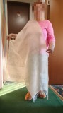 Marama / naframa veche, retro, vintage - bumbac si ata, pentru costum popular (pentru ie), stare buna, reducere pret