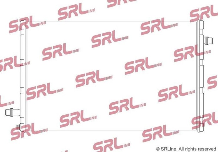 Radiator Jaguar I-Pace 18-, motor: EV, intrare/iesire conectare rapida, 620x395x22, SRLine, miez si rezervor din aluminiu brazat, J9D38D100AA; T4K9610