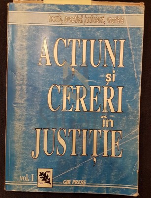 ACTIUNI SI CERERI IN JUSTITIE foto