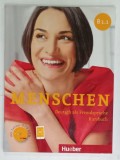MENSCHEN , DEUTSCH ALS FREMDSPRACHE , KURSBUCH (CURS DE LIMBA GERMANA ) , 2022 , CONTINE CD *