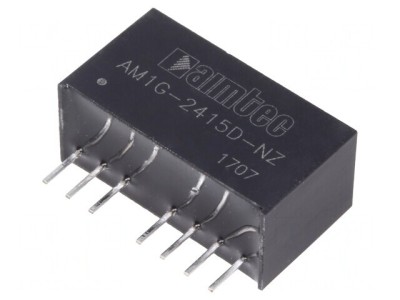 Convertor DC/DC 1W 18-36V 15V/-15V SIP8 foto