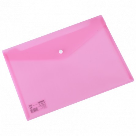 Mapa plastic cu buton Deli A4 transparentă 160 microni