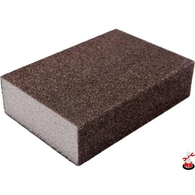 Burete pentru slefuit, P 80, 100x70x25 mm, Germa Flex foto